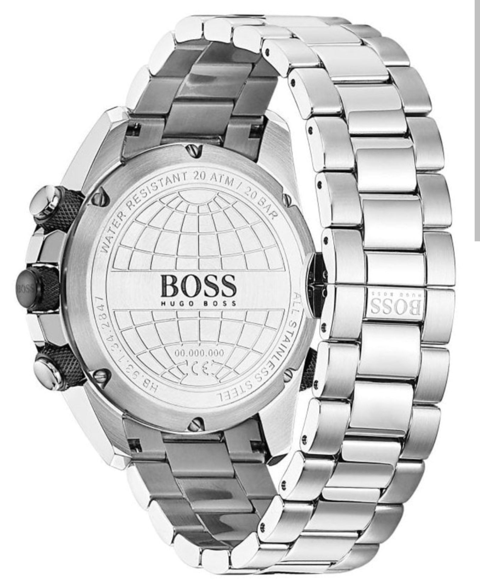 Hugo Boss 1513774 Men's Nomad Stainless Steel Bracelet Quartz Chronograph Watch - Image 5 of 8