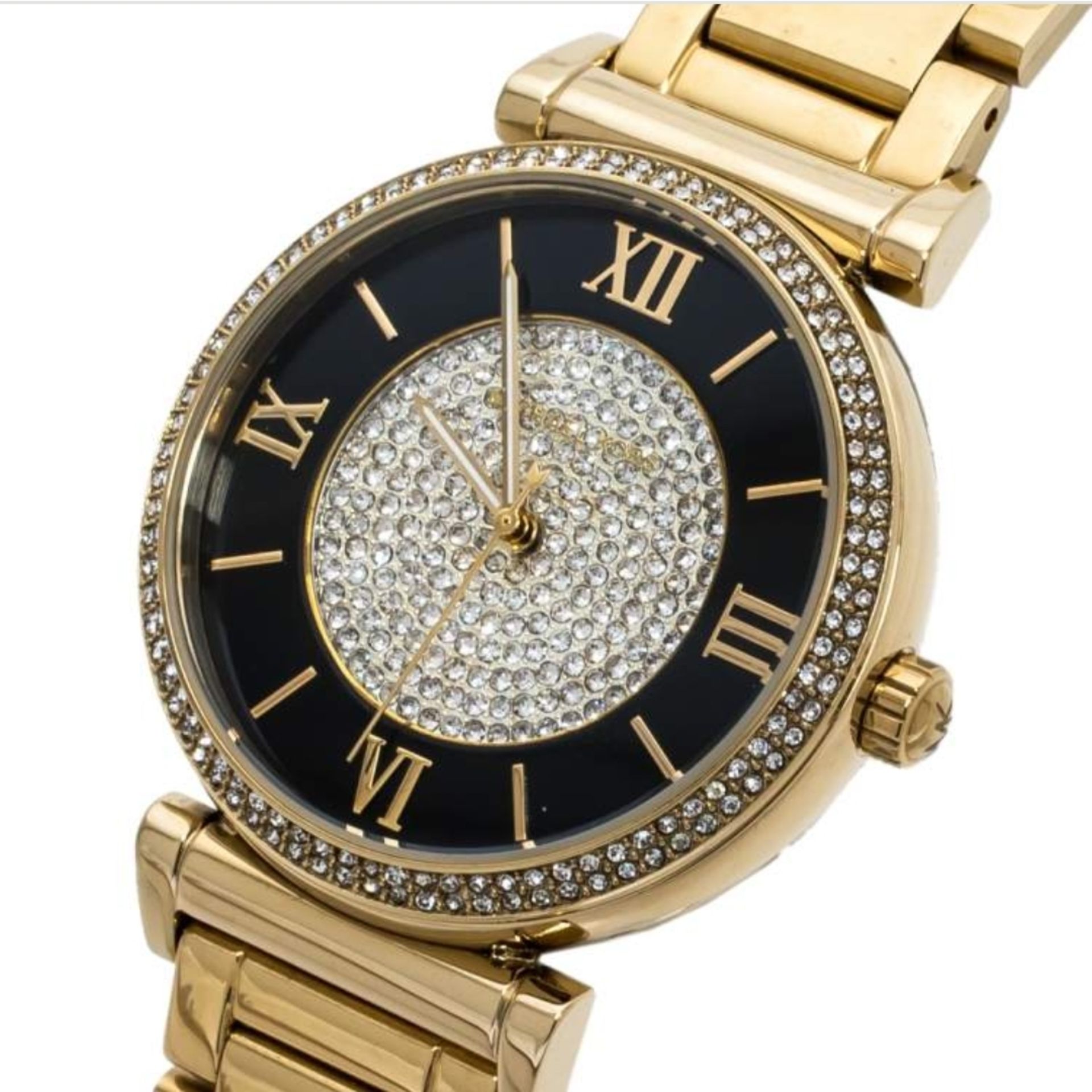 Michael Kors MK3338 Ladies Gold Catlin Watch - Image 2 of 9