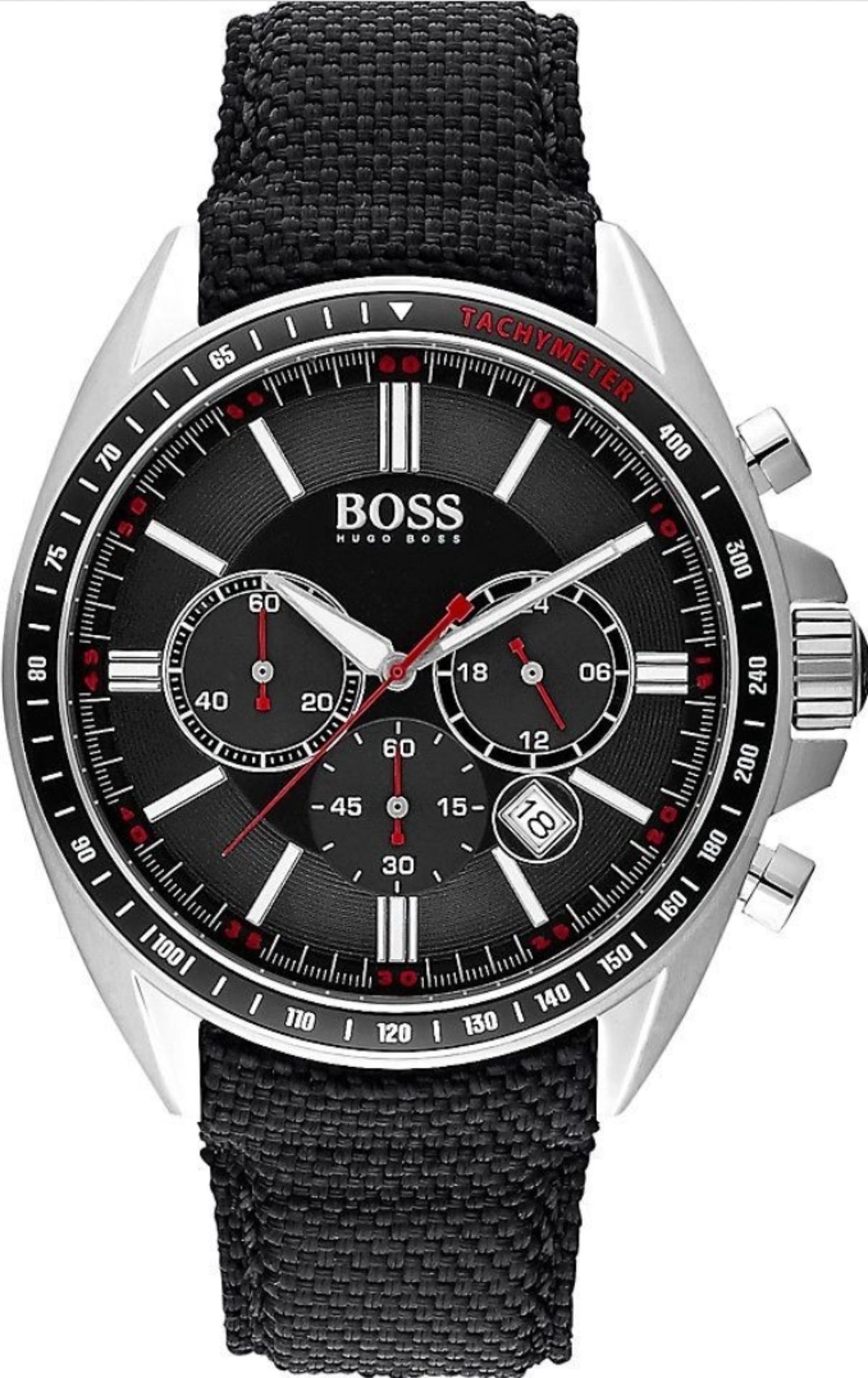 Hugo Boss 1513087 Men's Drivers quartz Chronograph Watch - Image 2 of 9