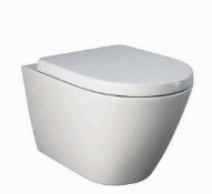 Brand New Boxed Falcon Wall Hung Toilet with Soft Close Toilet Seat RRP £227 *No VAT*