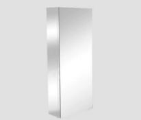 Brand New Boxed Mini 300 Bathroom Stainless Steel Cabinet RRP £149.99 *No VAT*