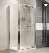 Brand New in Box Bathstore Lustre 900mm Hinge Shower Door RRP £455 *No VAT*