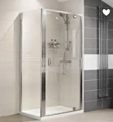 Brand New Boxed Bathstore Lustre 900mm Shower Enclosure Side Panel RRP £300 *No VAT*
