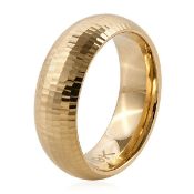 NEW!! 9K Ladies Royal Bali Collection Diamond Cut Band Ring