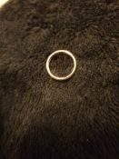 NEW!! Italian Made 9K Yellow Gold Band Ring