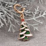 NEW!! Christmas Theme Multi Purpose Christmas Tree Enamelled Charm