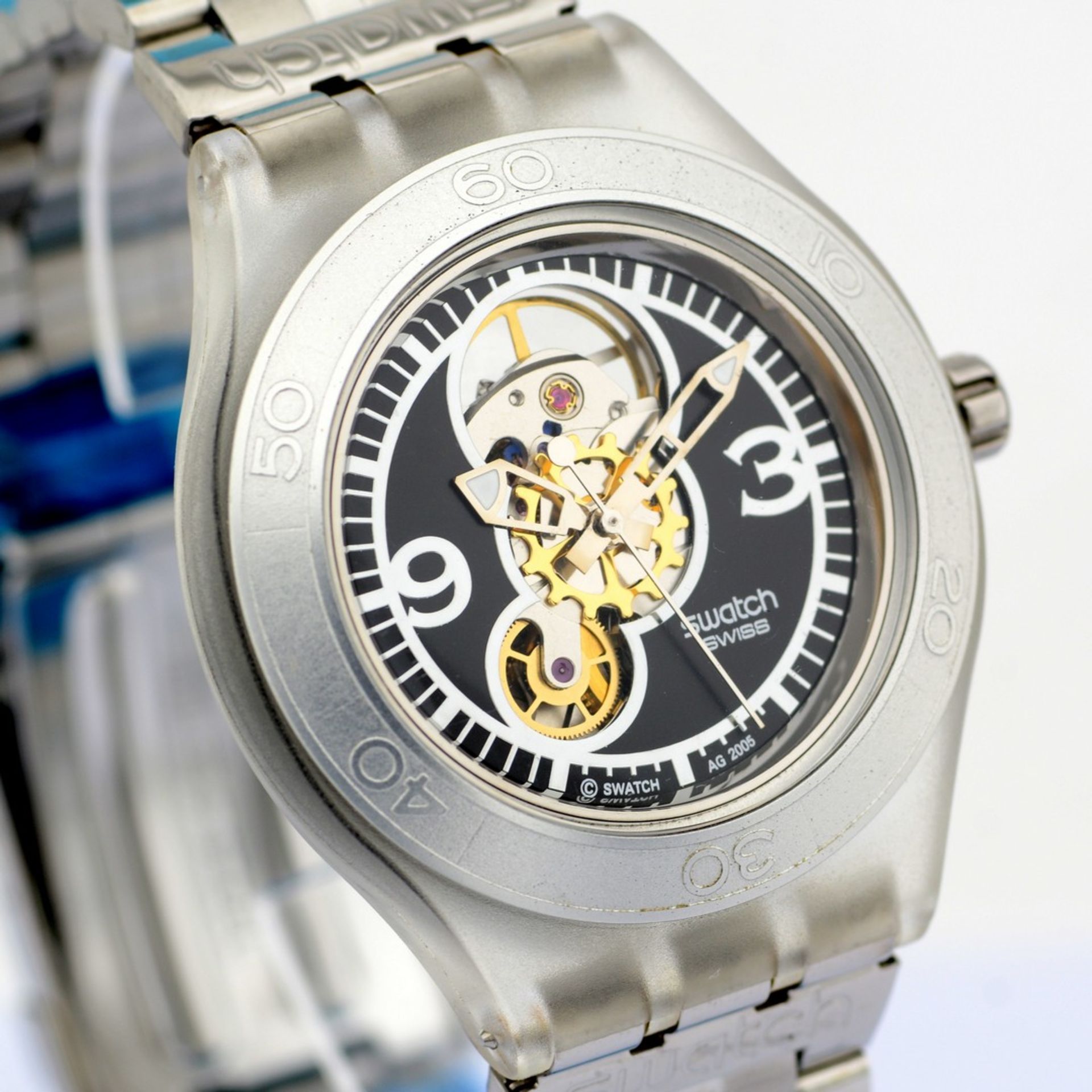 Swatch / Diaphane Irony Automatic - (Unworn) Gentlmen's Steel Wrist Watch - Image 3 of 6