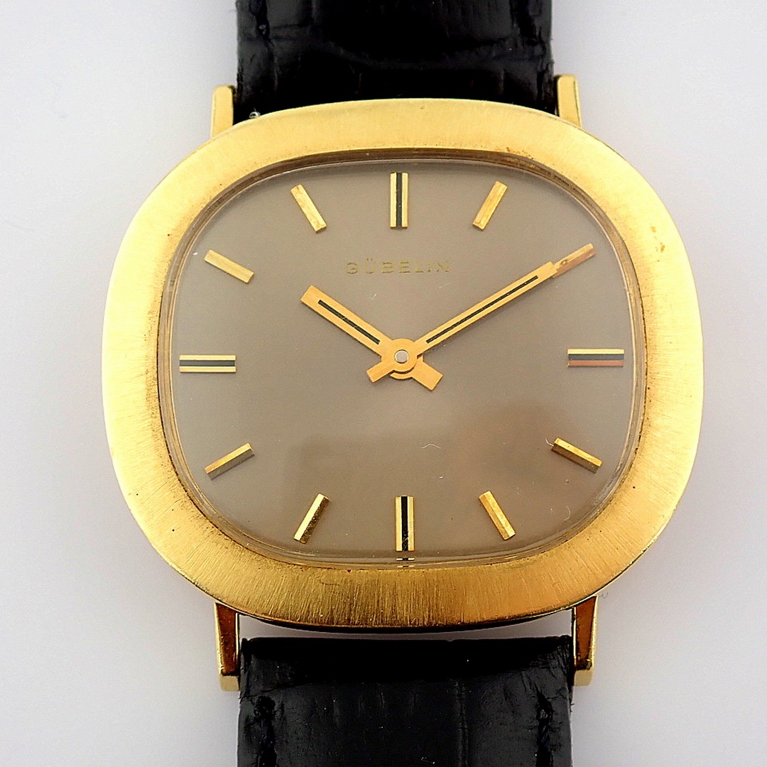 Gübelin / 18K Yellow gold - Gentlmen's Yellow gold Wrist Watch - Image 4 of 8