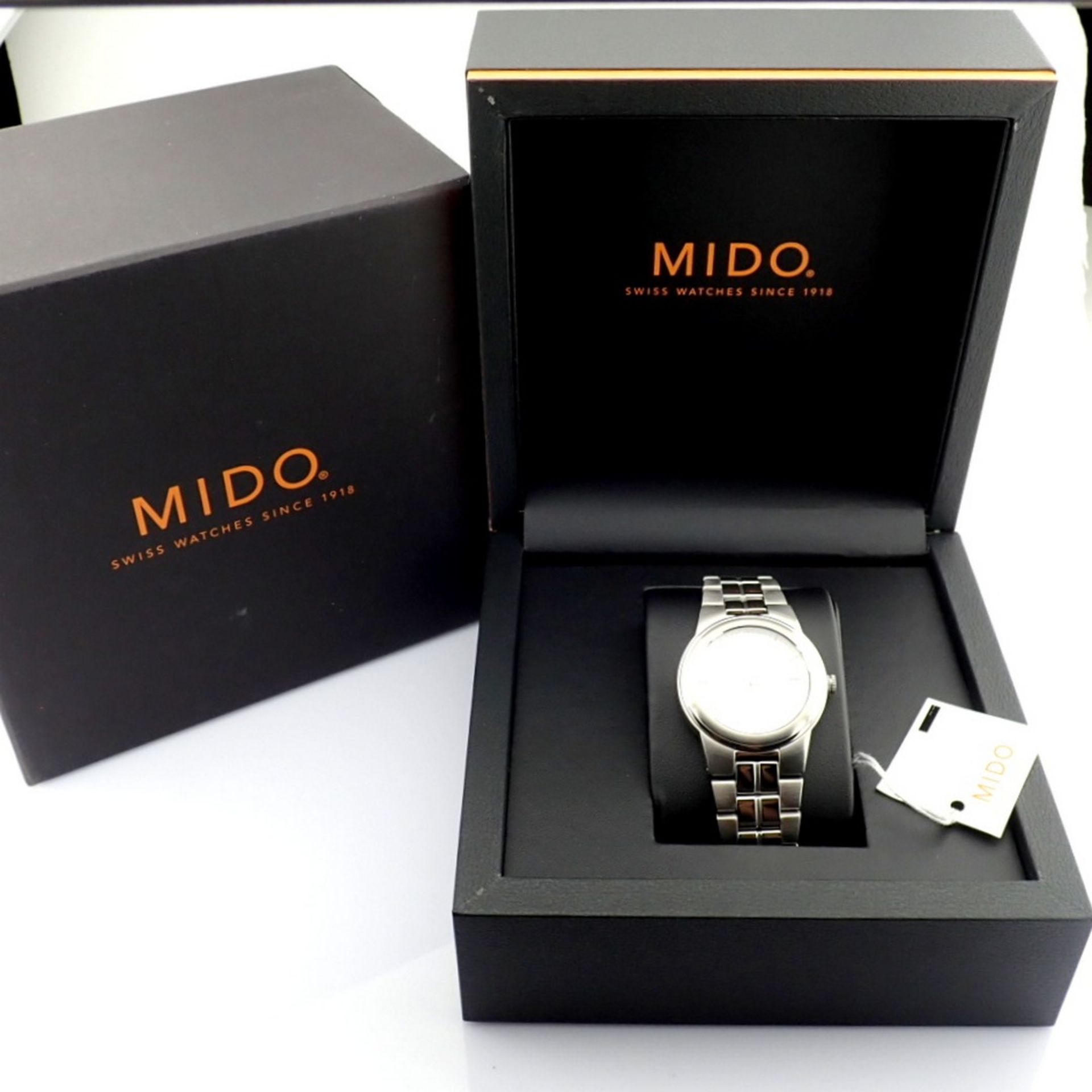 Mido / Ocean Star Aquadura (Brand new) - Gentlmen's Steel Wrist Watch - Image 2 of 12