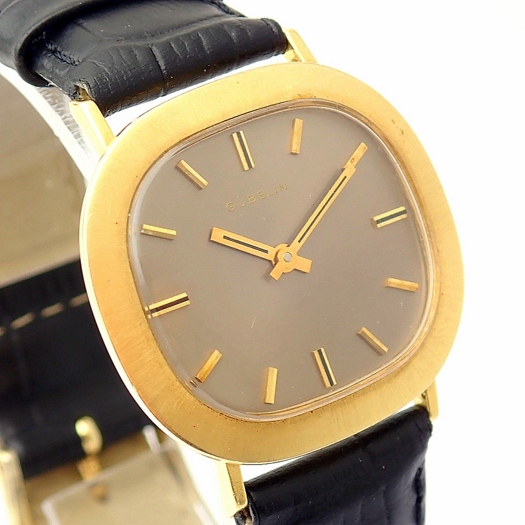 Gübelin / 18K Yellow gold - Gentlmen's Yellow gold Wrist Watch - Image 5 of 8
