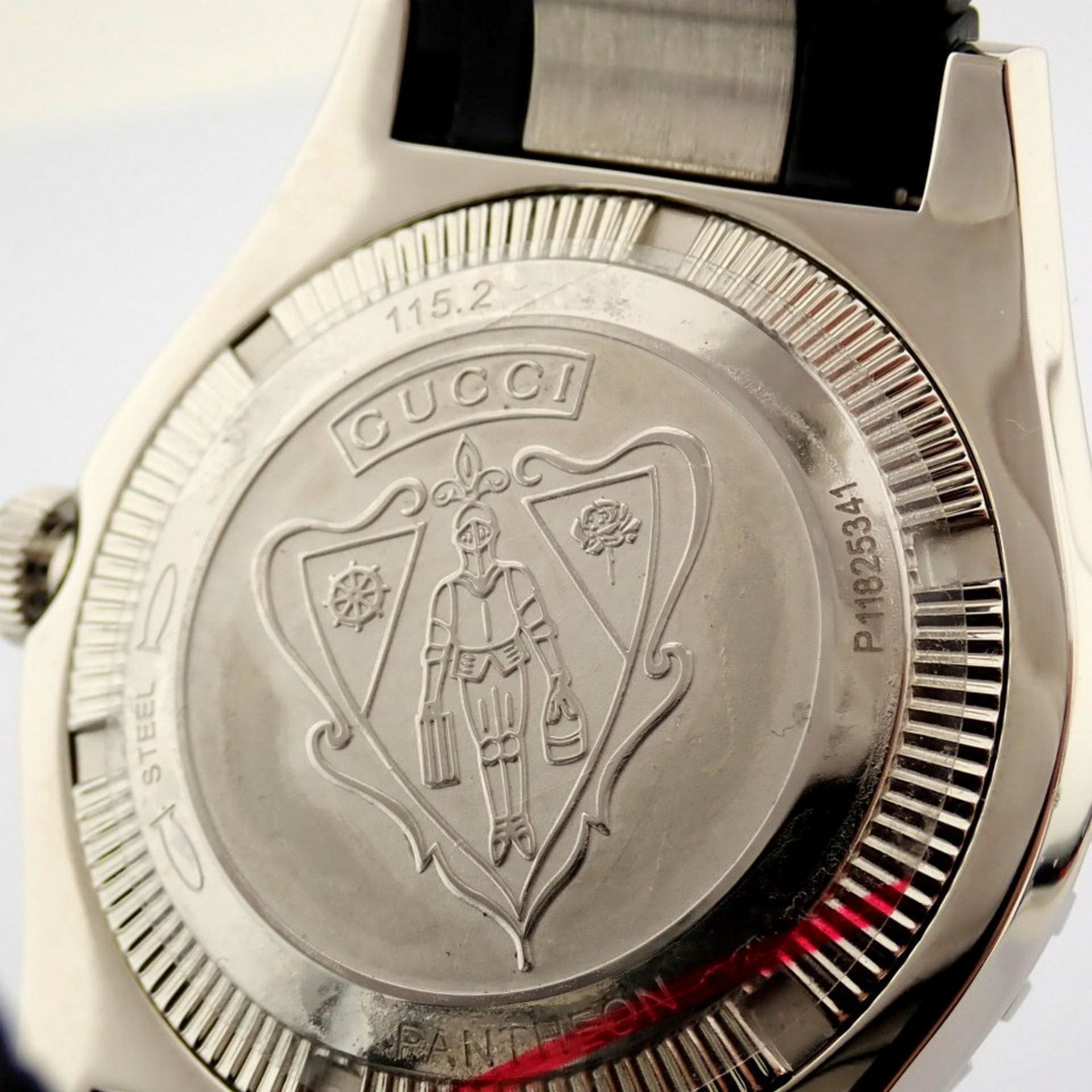Gucci / Pantheon 115.2 (Brand New) - Gentlmen's Steel Wrist Watch - Image 12 of 13