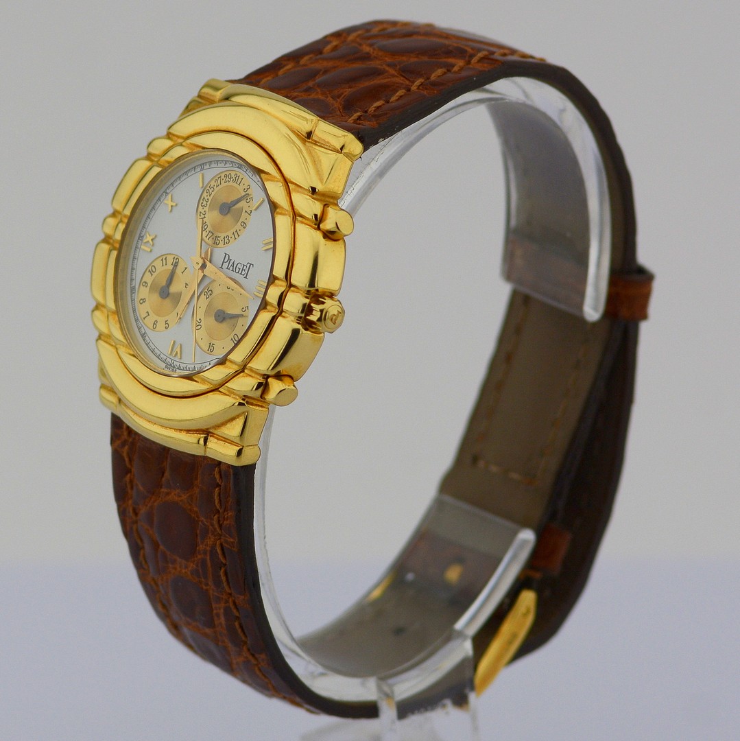 Piaget / Tanagra Chronograph - Lady's Yellow gold Wrist Watch - Image 11 of 15