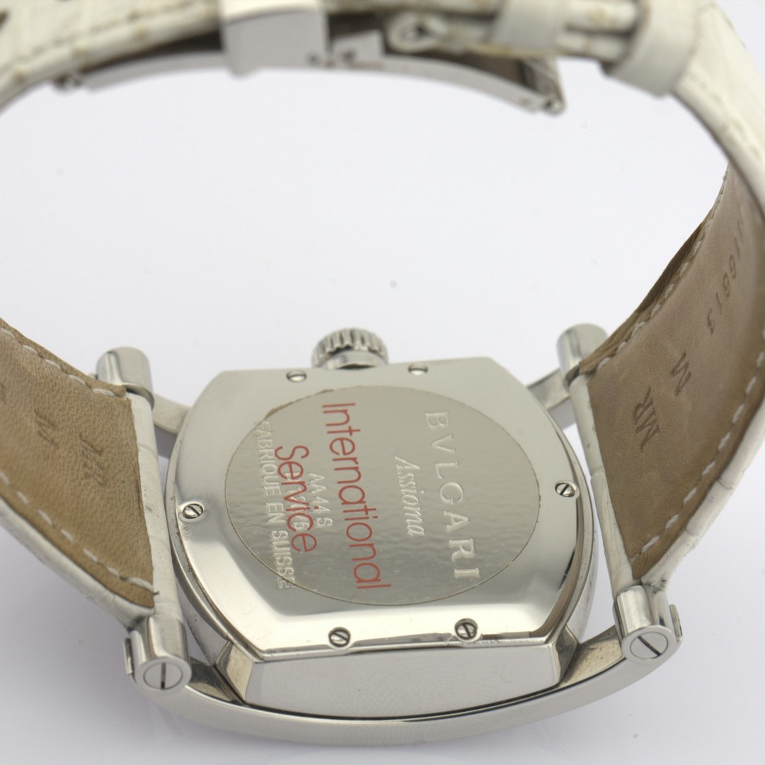 Bvlgari / AA44S Diamond Mother of pearl dial - Gentlmen's Steel Wrist Watch - Image 8 of 11