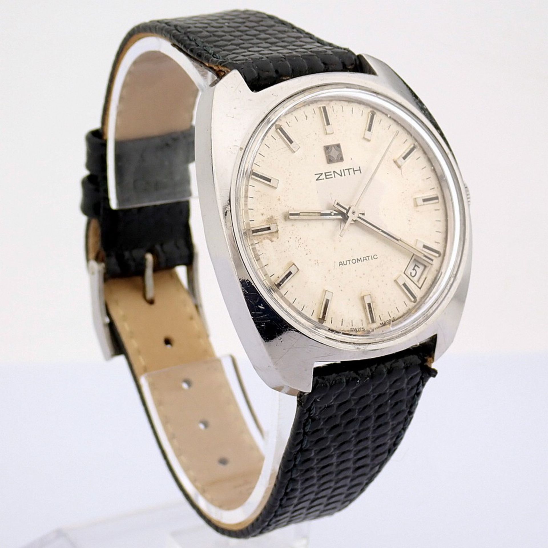 Zenith / Vintage Automatic - Gentlmen's Steel Wrist Watch - Image 3 of 9