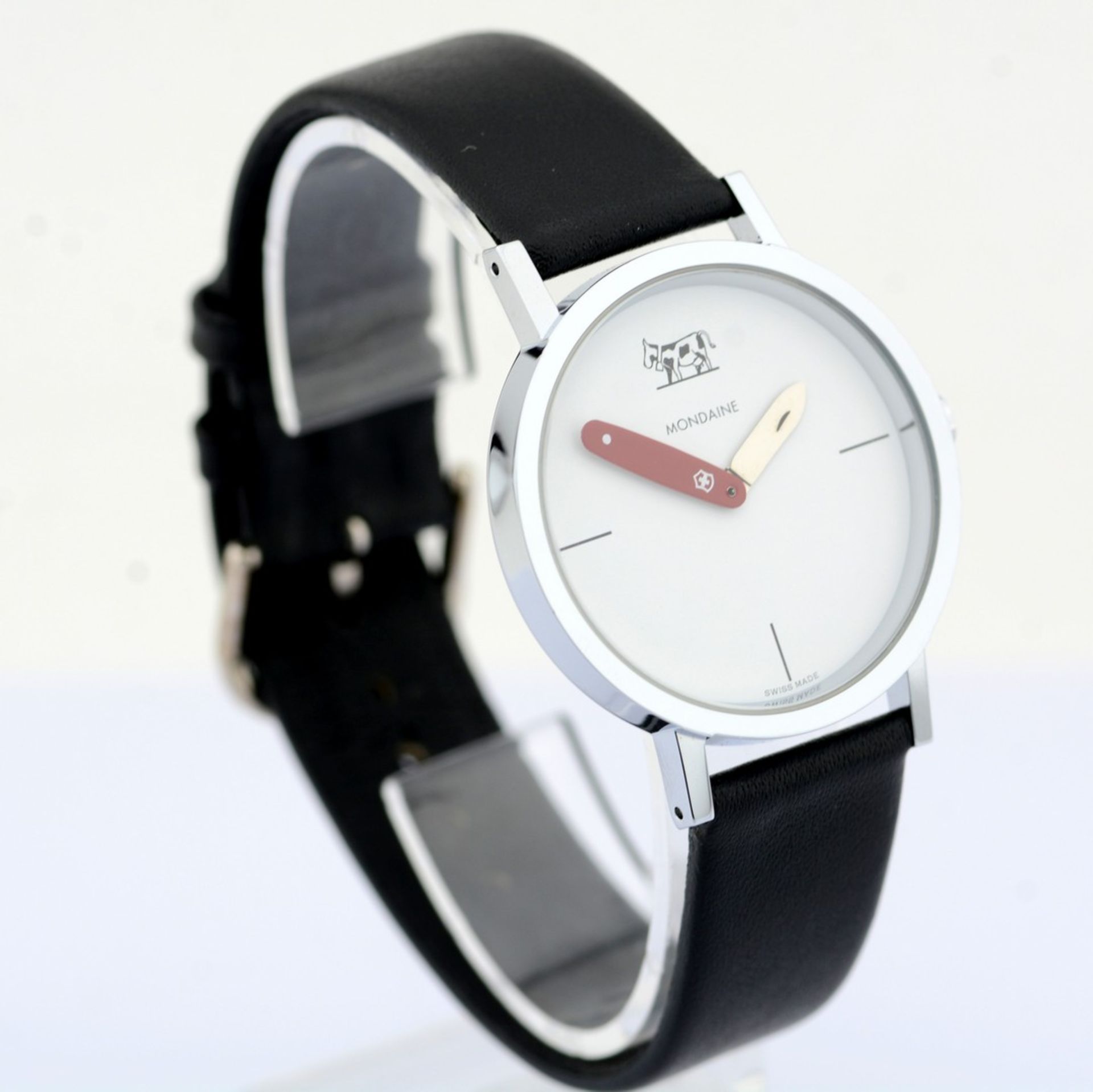 Mondaine - (Unworn) Unisex Steel Wrist Watch - Image 3 of 9