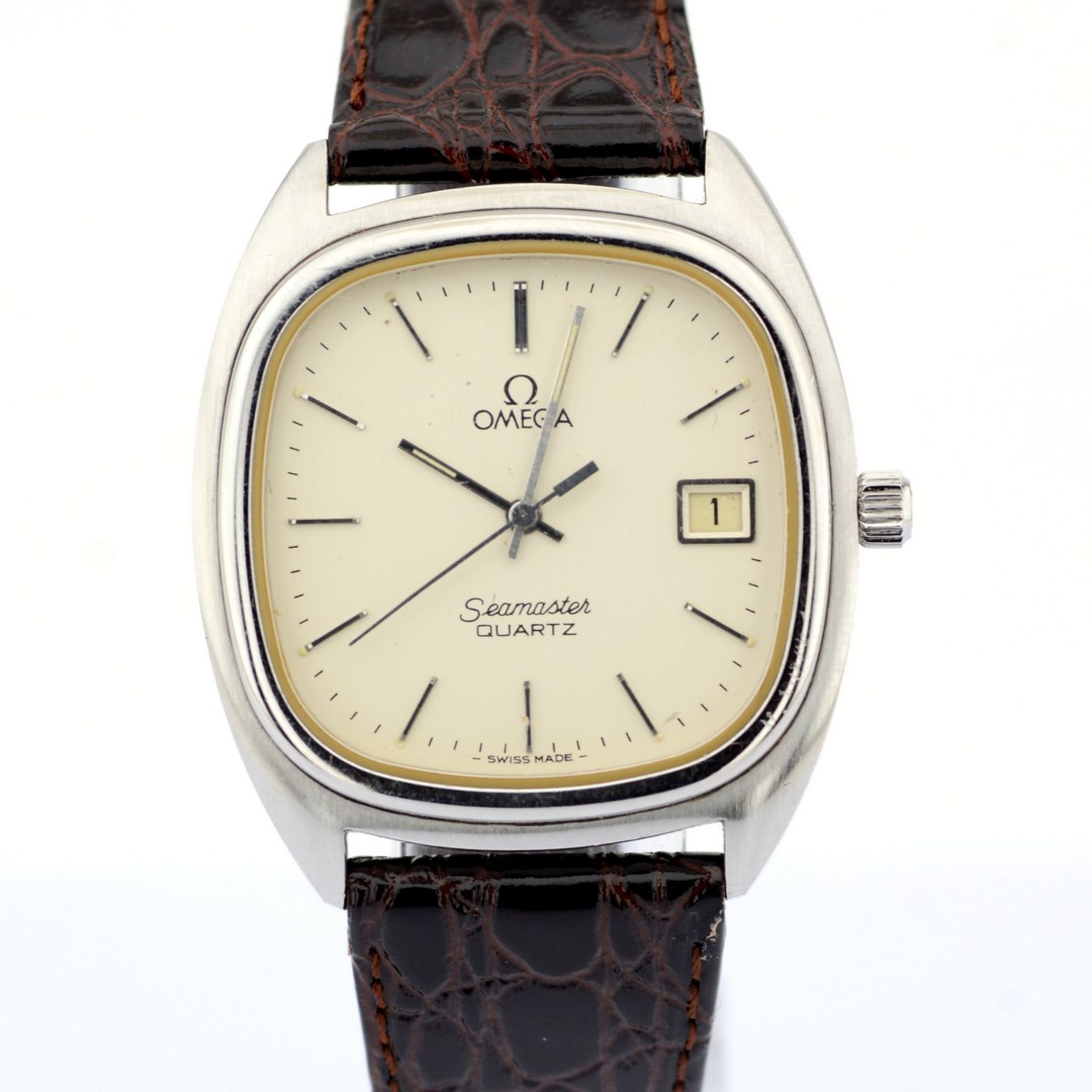 Omega / Seamaster Date 34 mm - Gentlmen's Steel Wrist Watch - Image 8 of 8