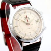 Oris / Wirstalarm 17 Jewels Anti-Shock - Gentlmen's Steel Wrist Watch
