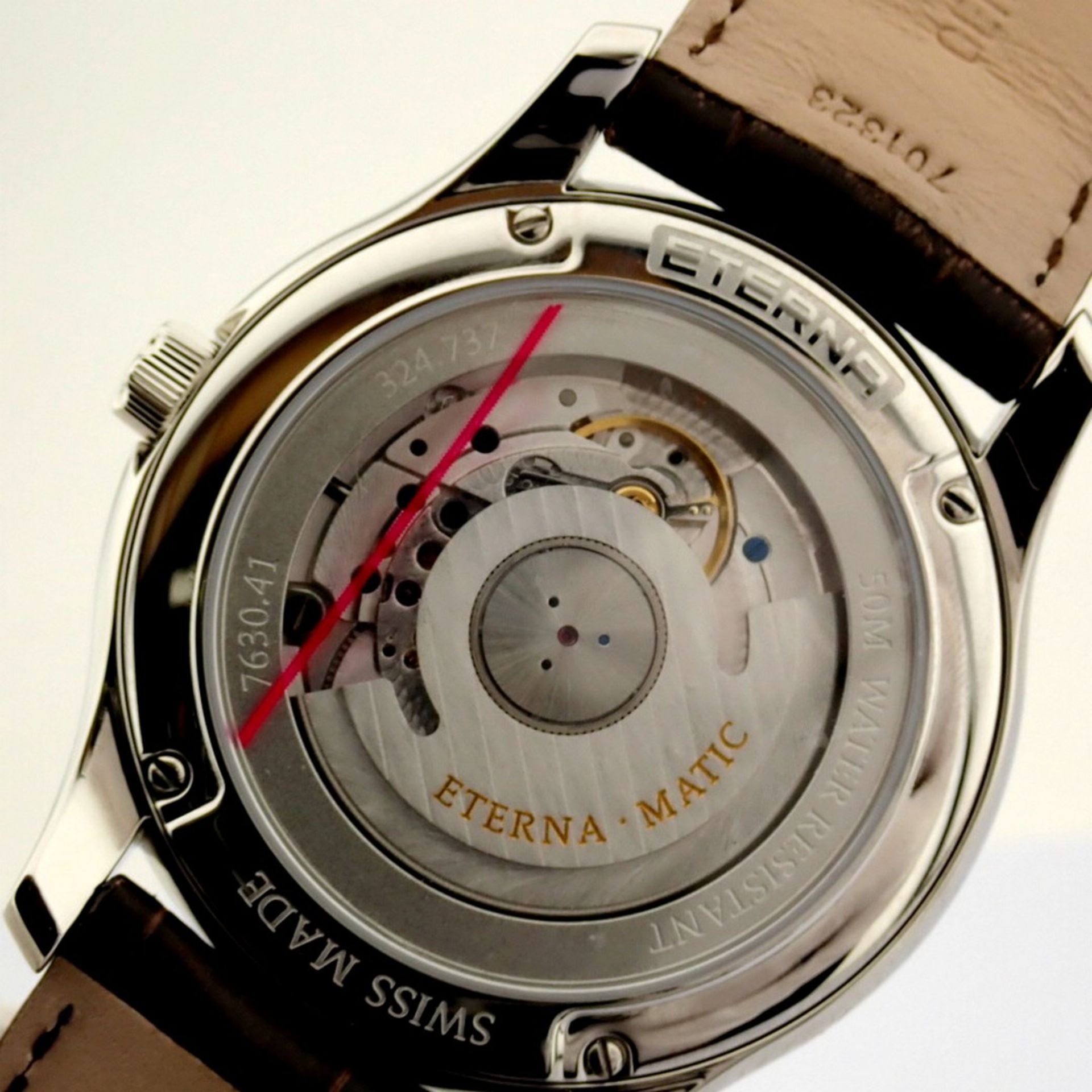 Eterna / Vaughan Big Date 7630.41 - Gentlmen's Steel Wrist Watch - Image 11 of 12