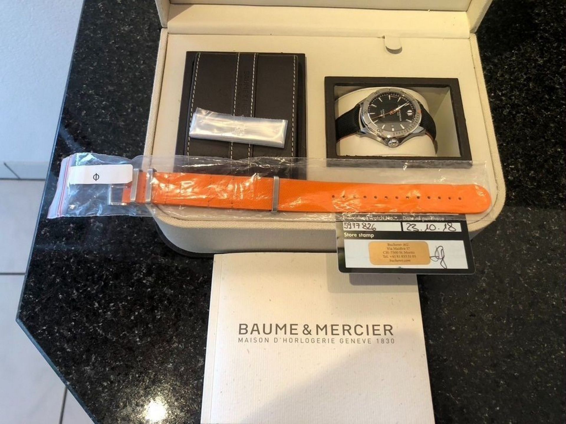 Baume & Mercier / Clifton Club - Gentlmen's Steel Wrist Watch - Image 5 of 15