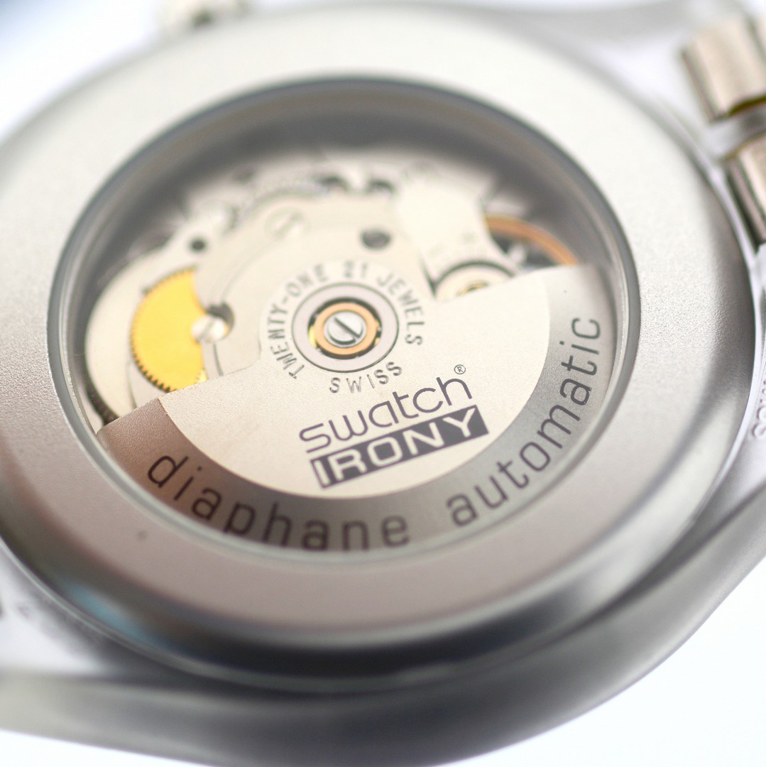 Swatch / Diaphane Irony Automatic - (Unworn) Unisex Steel Wrist Watch - Image 4 of 7