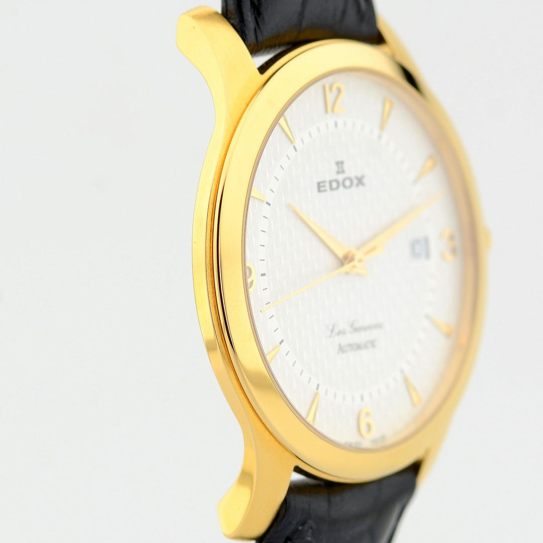 Edox / Les Genevez Automatic Date - Gentlmen's Steel Wrist Watch - Image 5 of 8