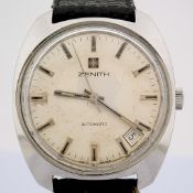 Zenith / Vintage Automatic - Gentlmen's Steel Wrist Watch