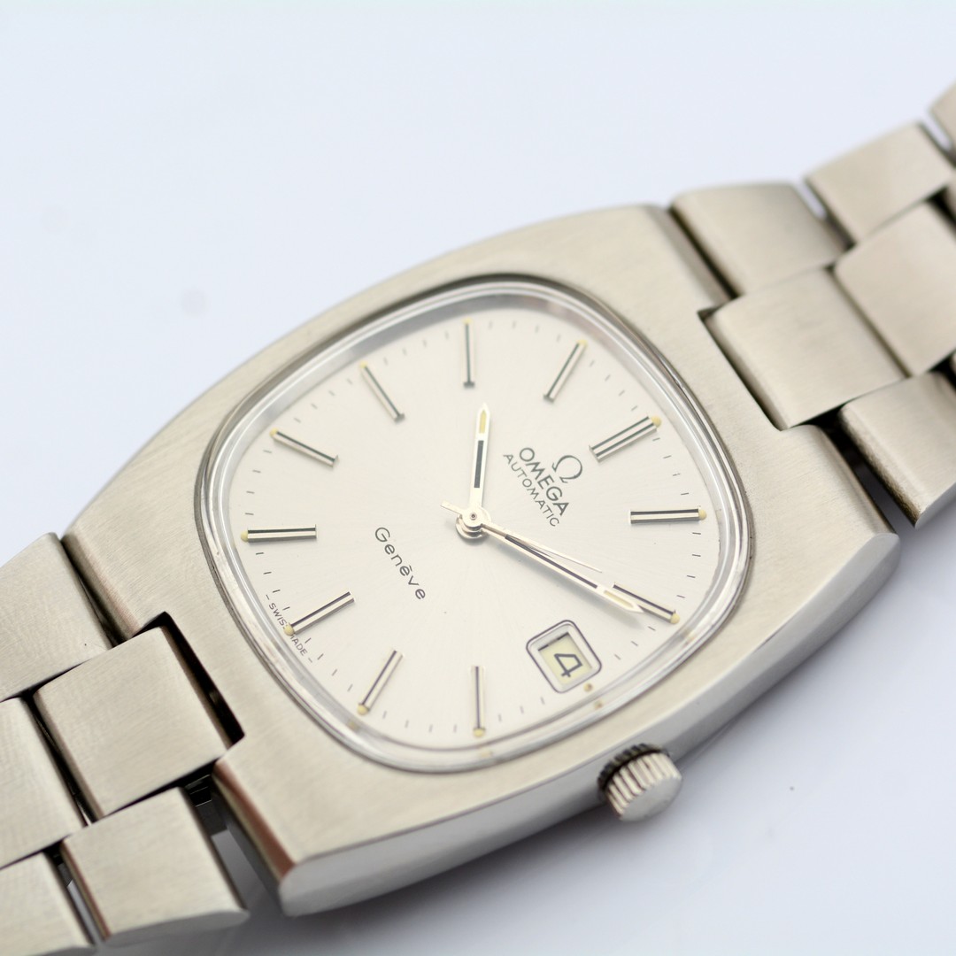 Omega / Geneve Automatic Date - Gentlmen's Steel Wrist Watch - Image 7 of 8