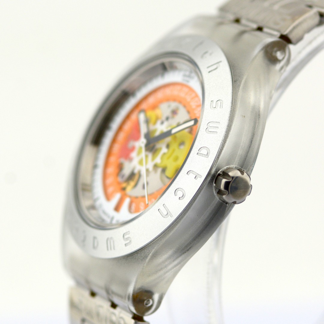 Swatch / Diaphane Irony Automatic - (Unworn) Unisex Steel Wrist Watch - Image 3 of 6