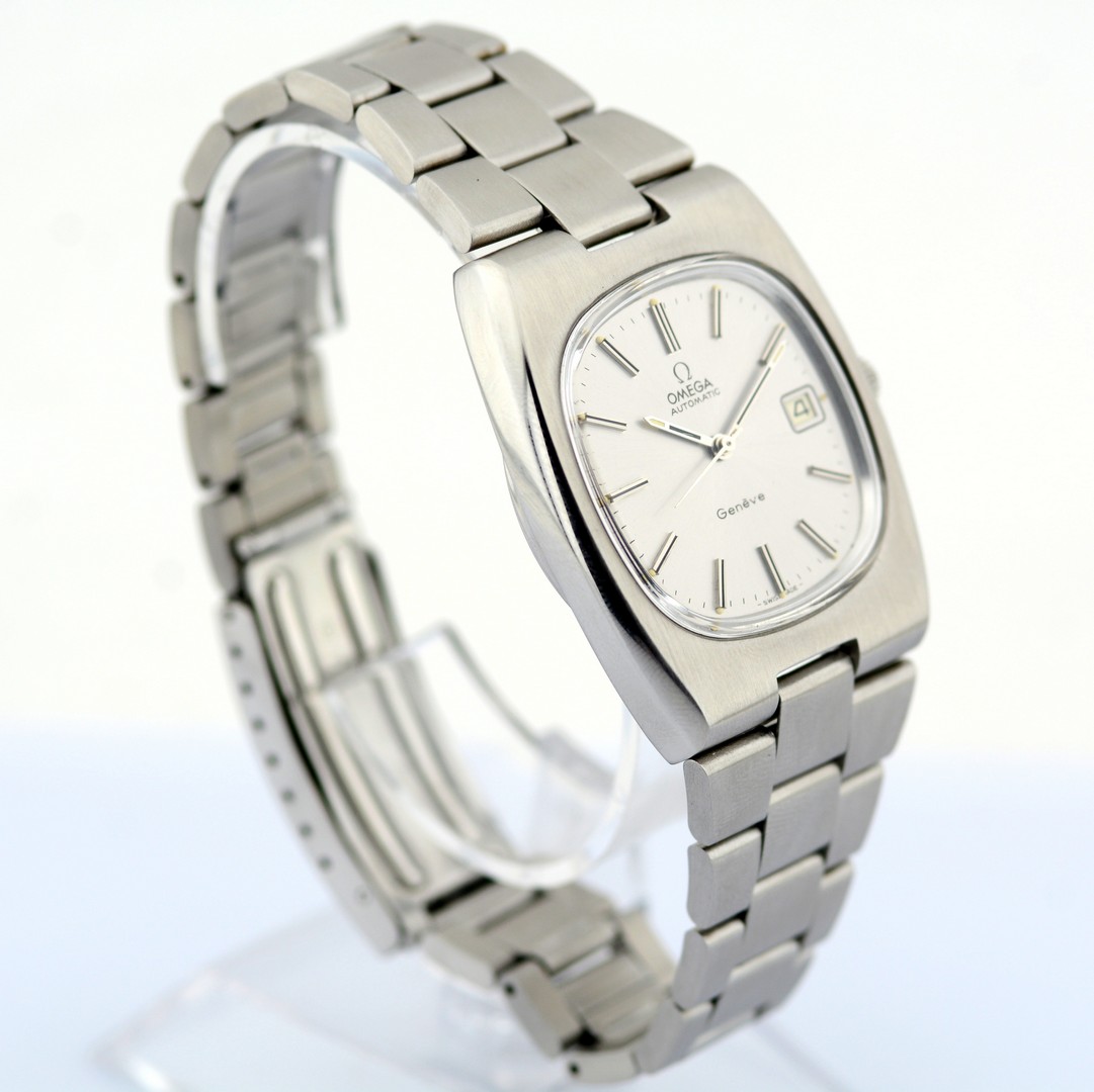 Omega / Geneve Automatic Date - Gentlmen's Steel Wrist Watch - Image 5 of 8