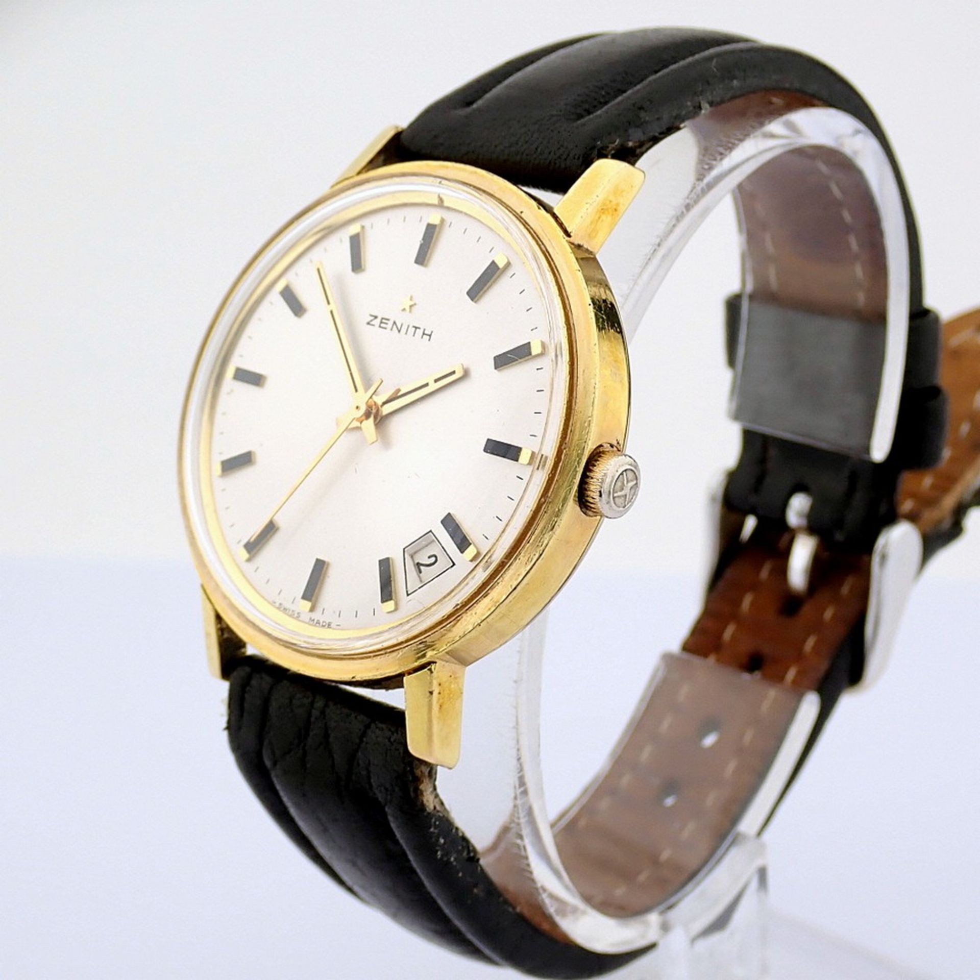 Zenith / Vintage Manuel Winding - Gentlmen's Steel Wrist Watch - Image 6 of 10