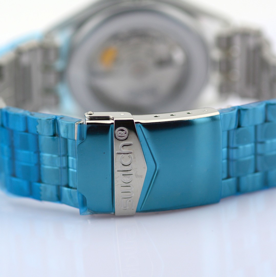 Swatch / Diaphane Irony Automatic - (Unworn) Unisex Steel Wrist Watch - Image 5 of 7