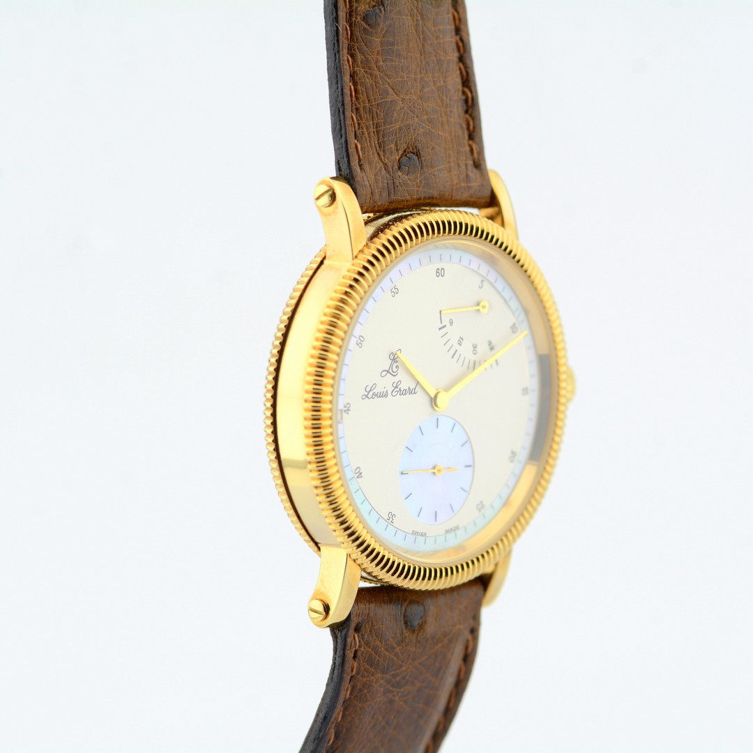 Louis Erard / Reserve Manual La Longue Ligne ( Hand Made ) - Gentlmen's Steel Wrist Watch - Image 8 of 11