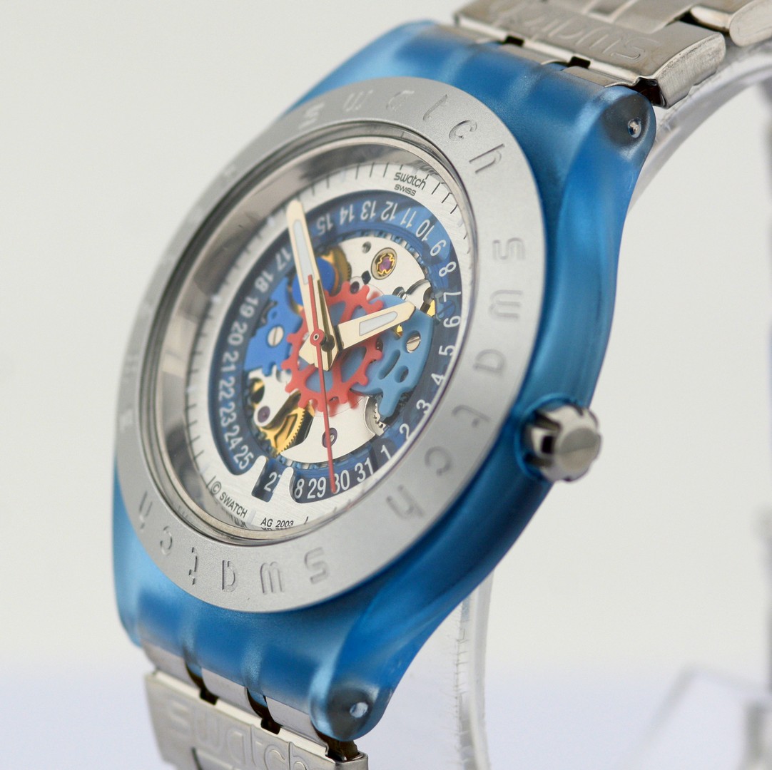 Swatch / Diaphane Irony Automatic - (Unworn) Unisex Steel Wrist Watch - Image 2 of 6