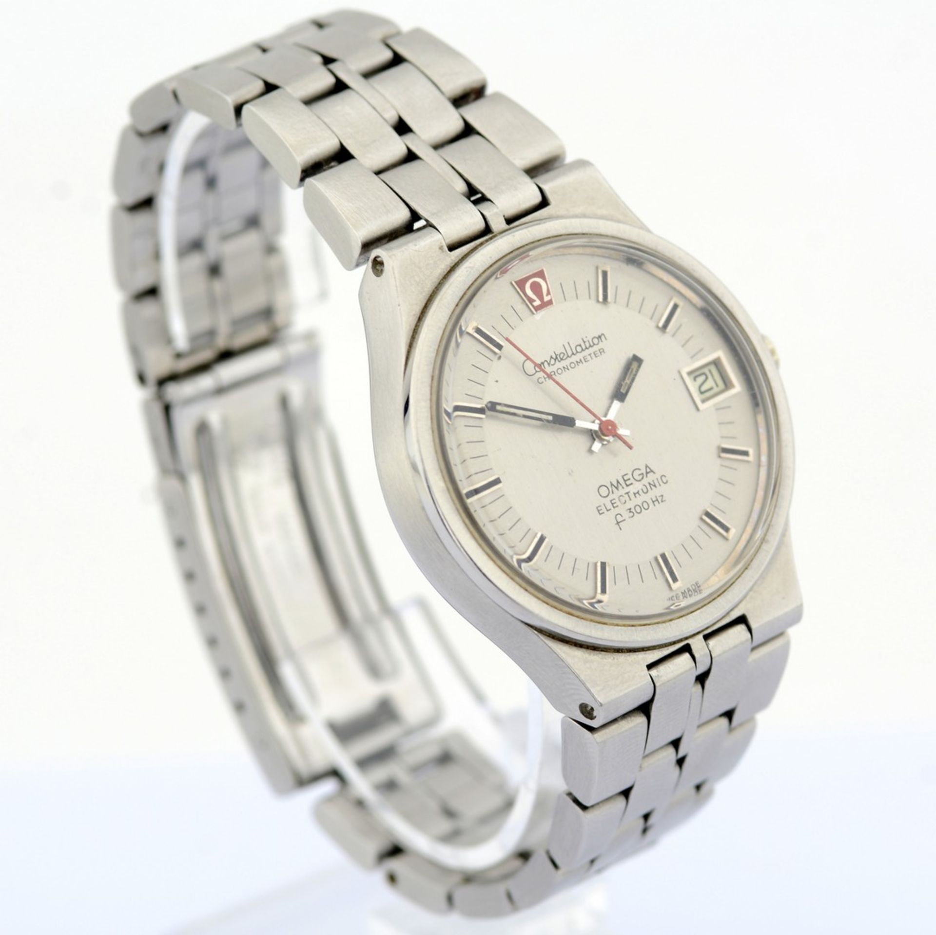 Omega / Constellation Chronometer Electronic f300Hz Date 36 mm - Gentlmen's Steel Wrist Watch - Image 3 of 6