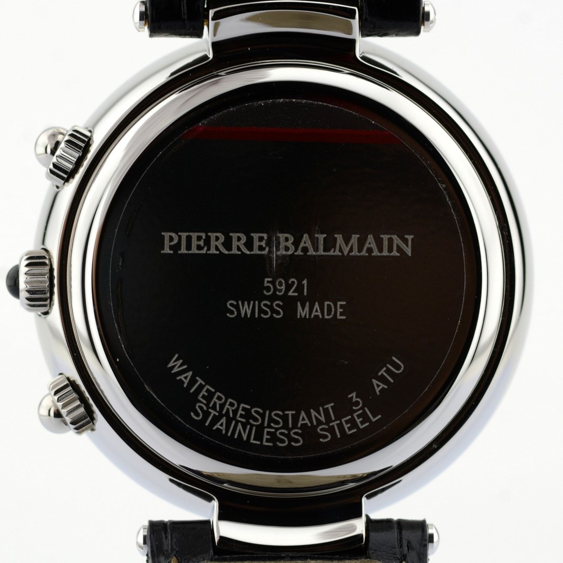 Pierre Balmain / Swiss Chronograph Date - Gentlmen's Steel Wrist Watch - Image 3 of 10