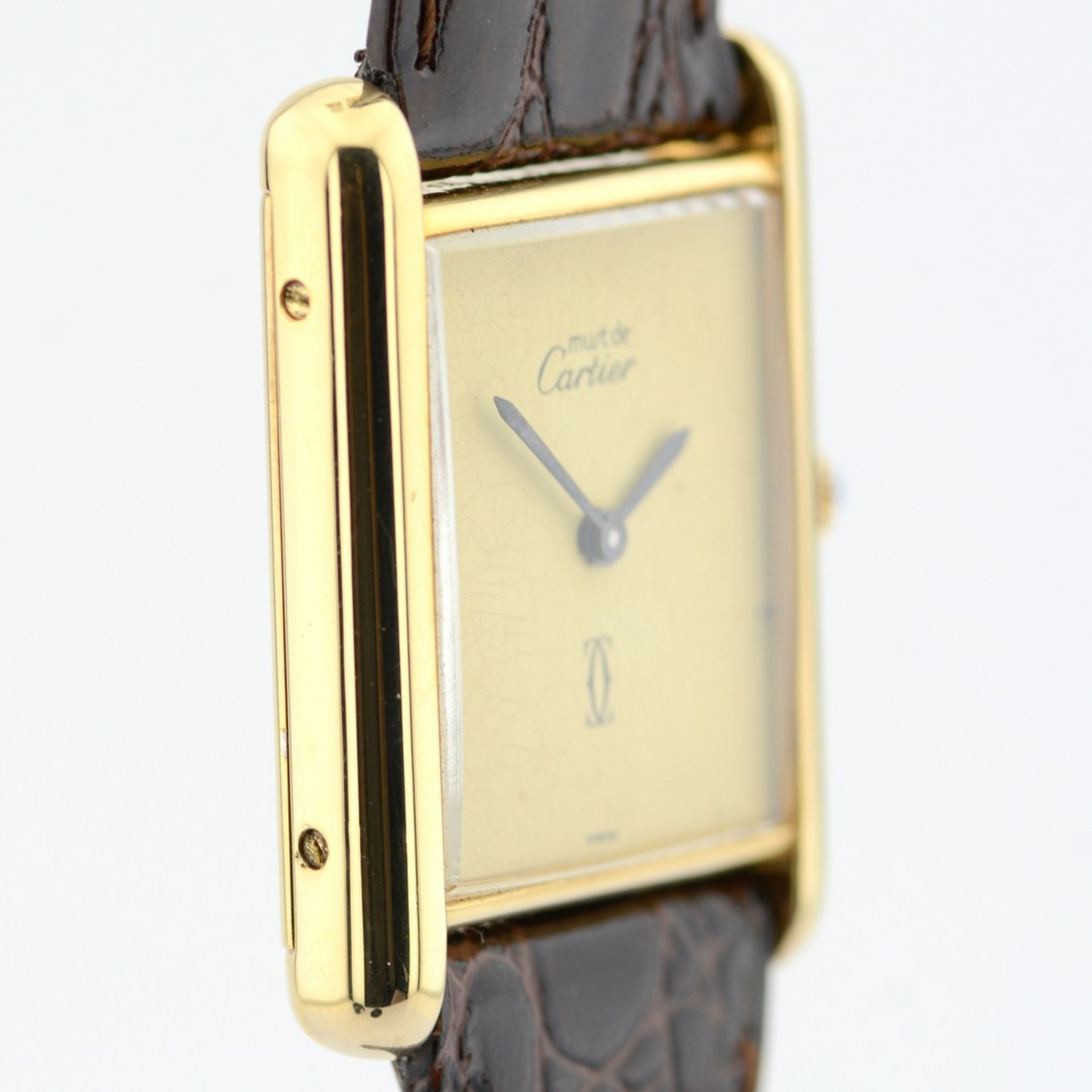 Cartier / Must de - Lady's Gold/Steel Wrist Watch - Image 3 of 8