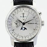 Eterna / Soleure Triple Date Moonphase - Gentlmen's Steel Wrist Watch