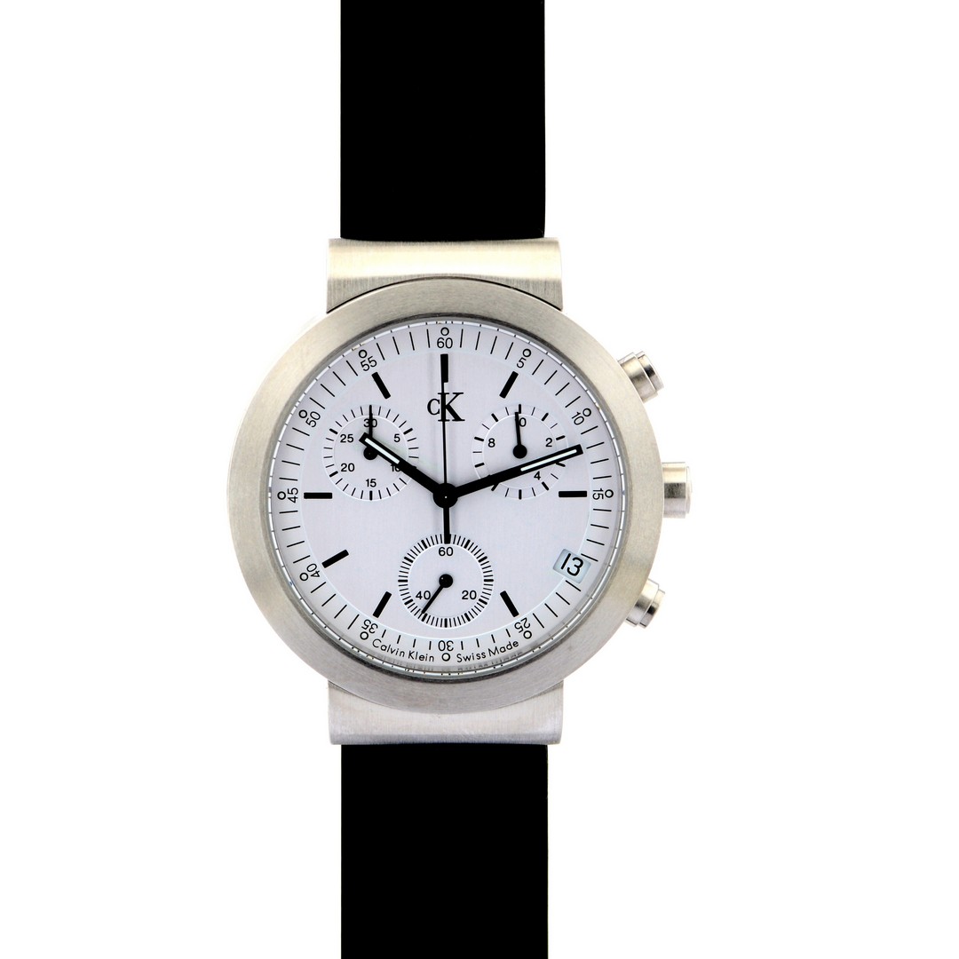 Calvin Klein / Chronograph - Gentlmen's Steel Wrist Watch - Image 5 of 6