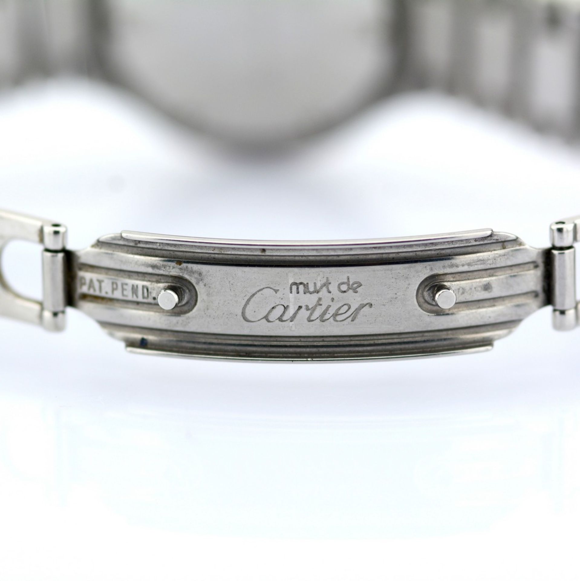 Cartier / Must de 21 - Lady's Steel Wrist Watch - Image 4 of 6
