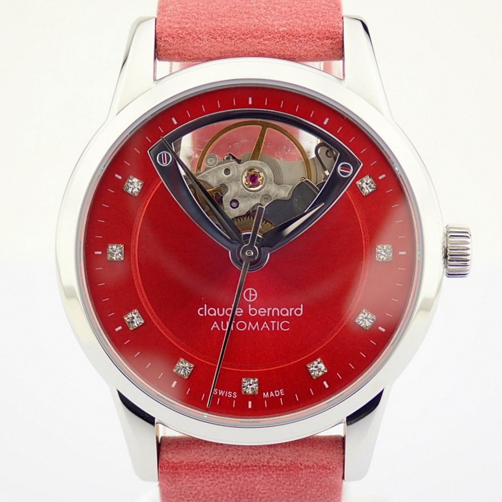 Claude Bernard / Open Heart / Automatic Full Set - (New) Leather / Unisex - Image 4 of 11