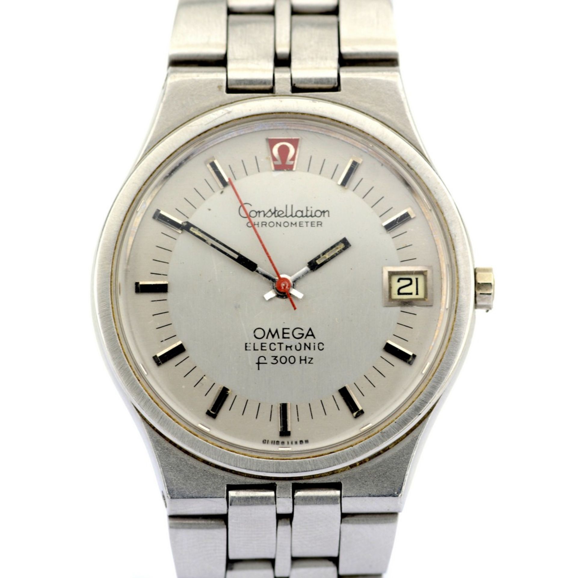 Omega / Constellation Chronometer Electronic f300Hz Date 36 mm - Gentlmen's Steel Wrist Watch - Image 6 of 6
