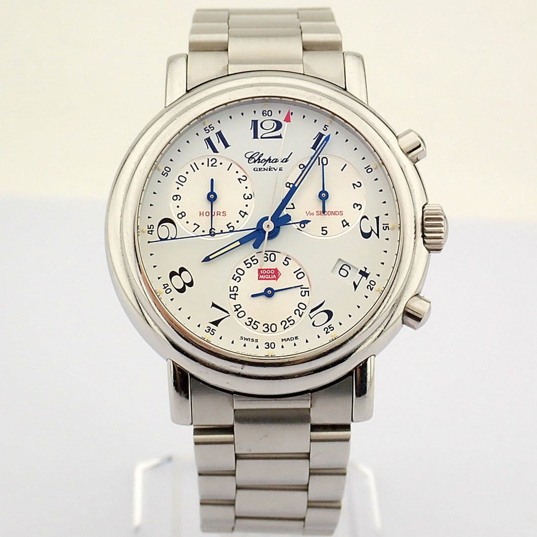 Chopard / 1000 Mille Miglia Chronograph - Gentlmen's Steel Wrist Watch - Bild 6 aus 11