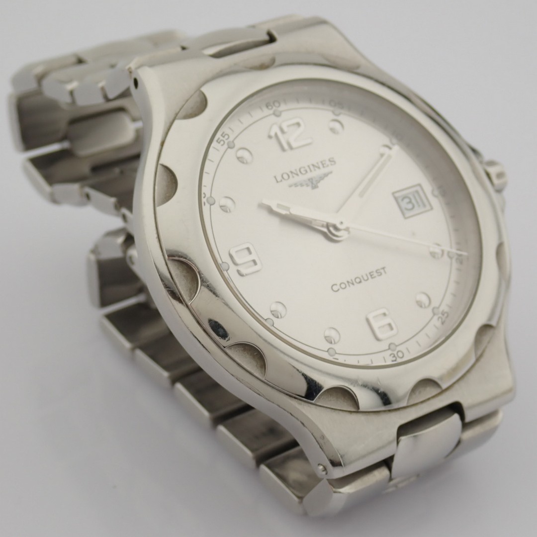 Longines / Conquest L16344 - Gentlmen's Steel Wrist Watch - Image 2 of 11