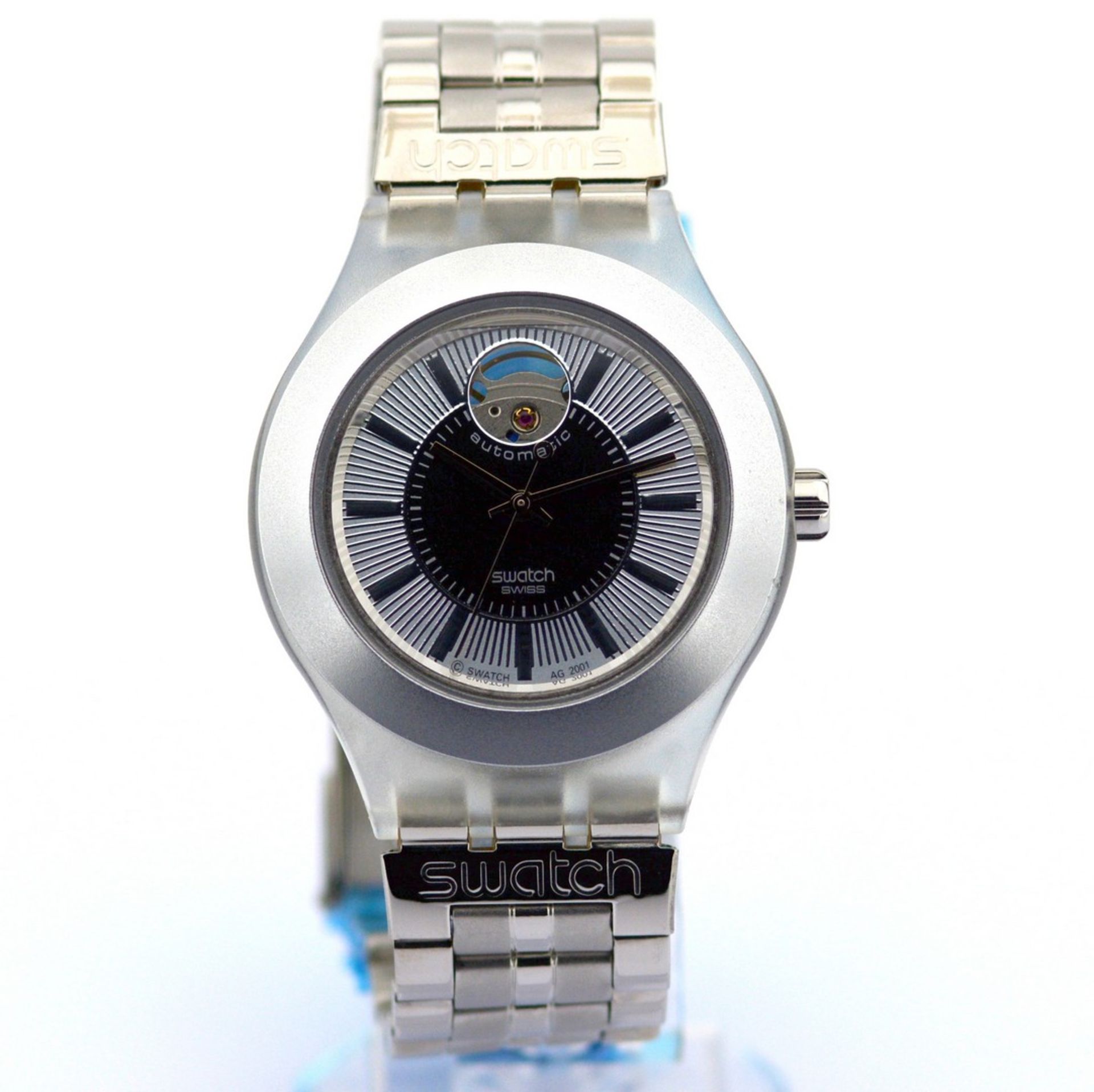 Swatch / Diaphane Irony Automatic - (Unworn) Unisex Steel Wrist Watch - Image 6 of 7