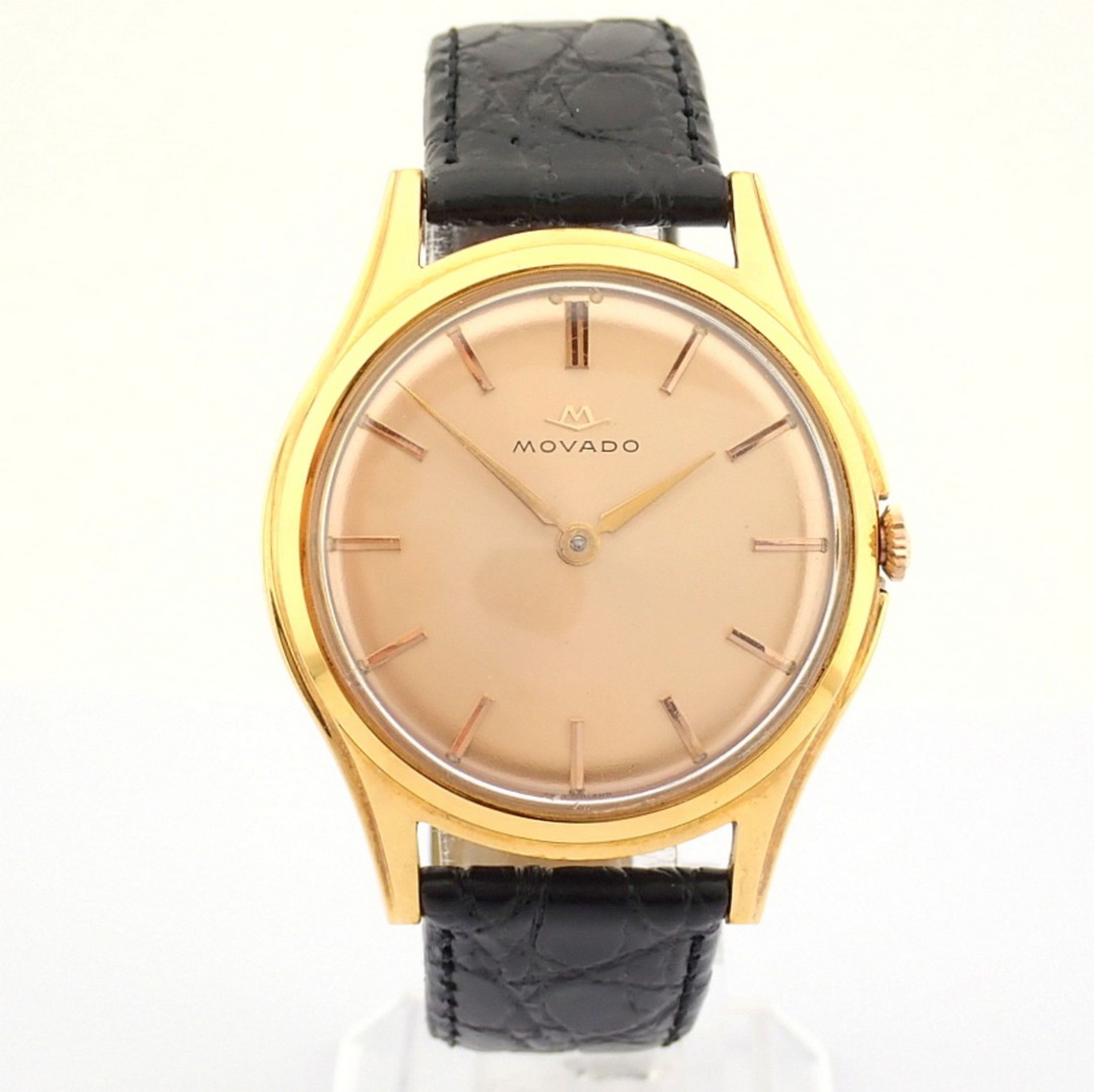 Movado / Vintage - Manual Winding - Gentlmen's Steel Wrist Watch - Image 9 of 9