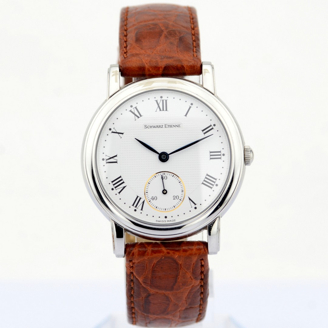 Schwarz Etienne / 775402 Automatic 36 mm - Gentlmen's Steel Wrist Watch - Image 9 of 9