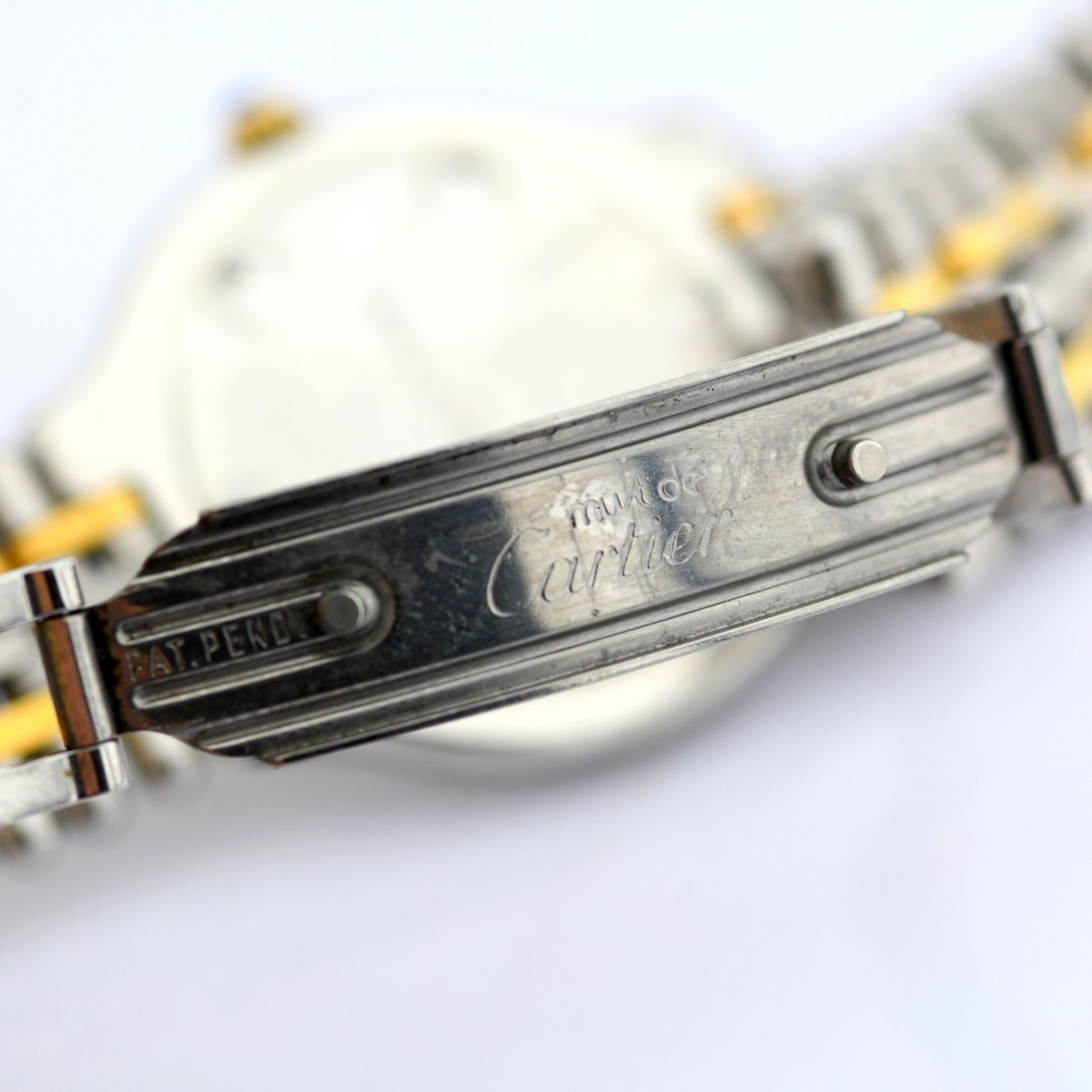 Cartier / Must de 21 - Lady's Gold/Steel Wrist Watch - Image 6 of 7