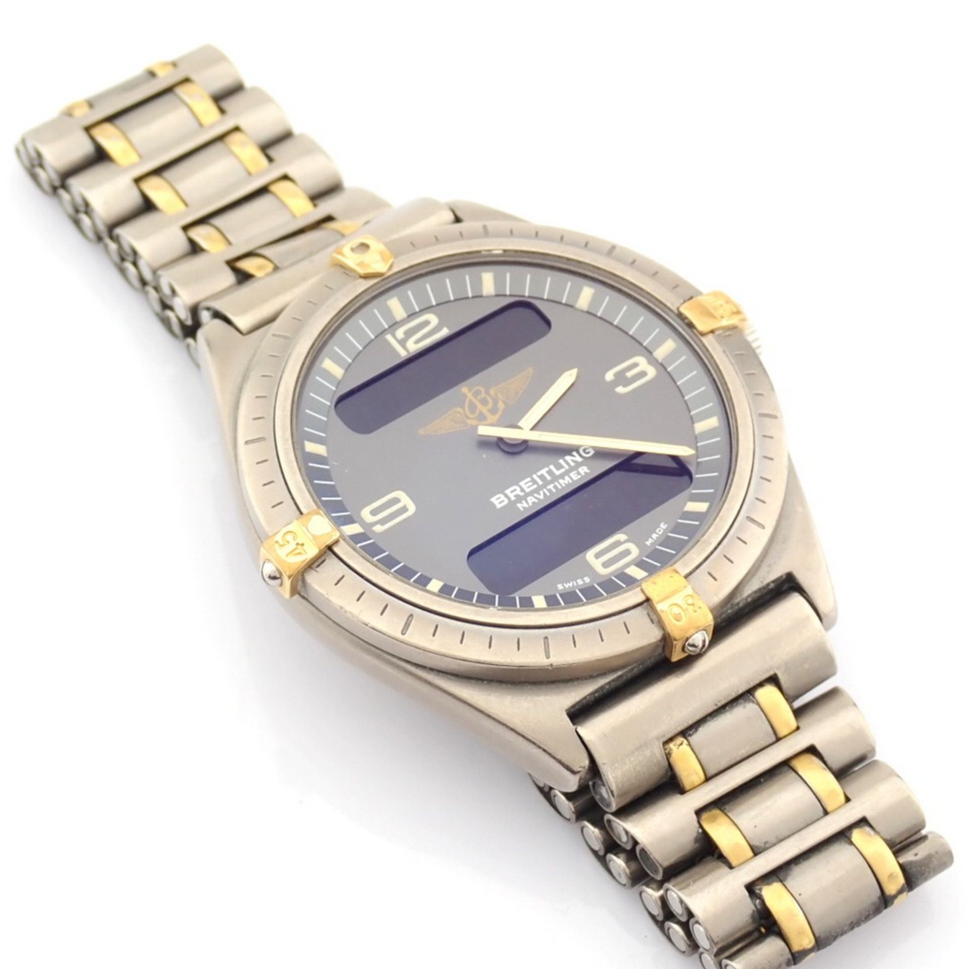 Breitling / Navitimer 80360 - Gentlmen's Titanium Wrist Watch - Image 16 of 16