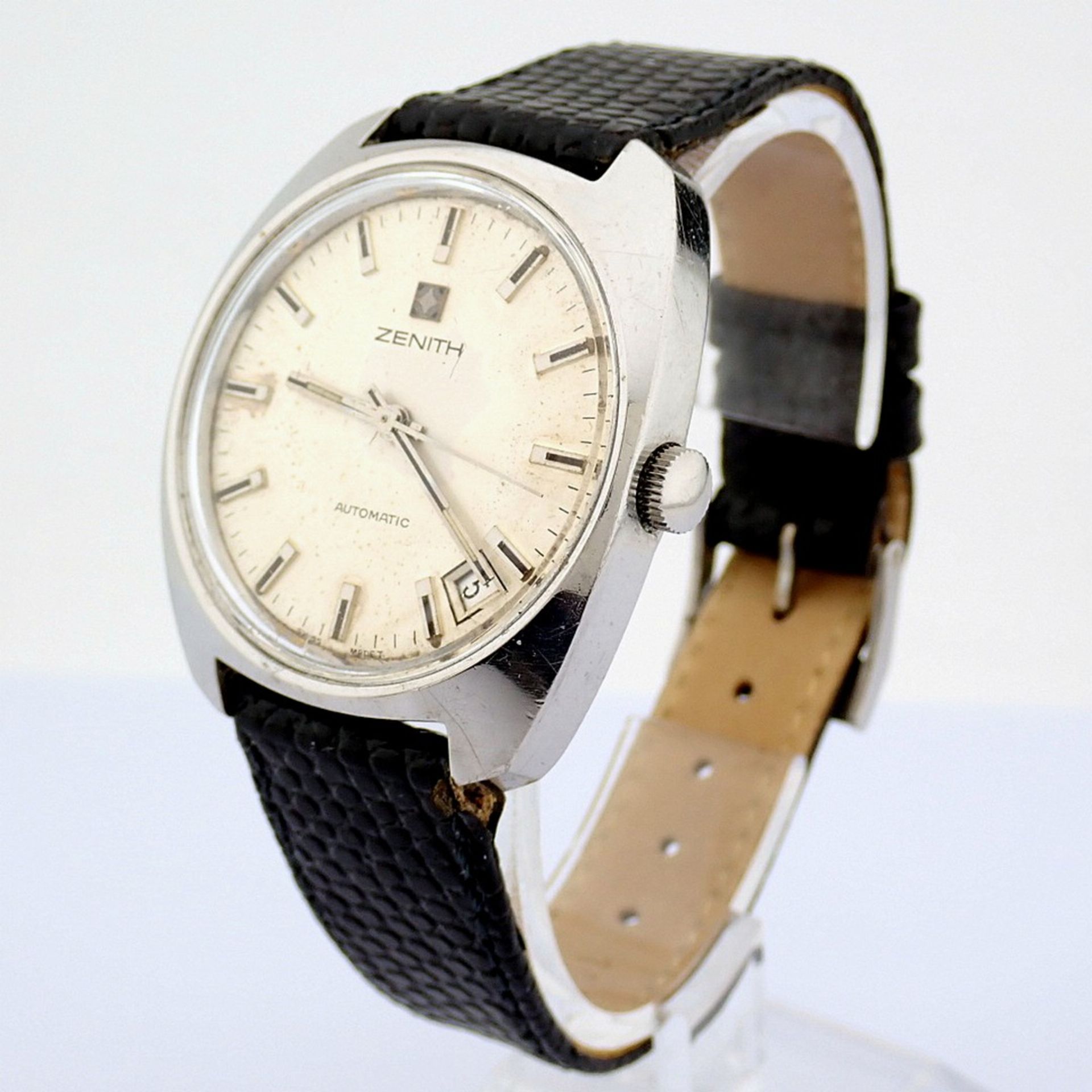 Zenith / Vintage Automatic - Gentlmen's Steel Wrist Watch - Image 5 of 9