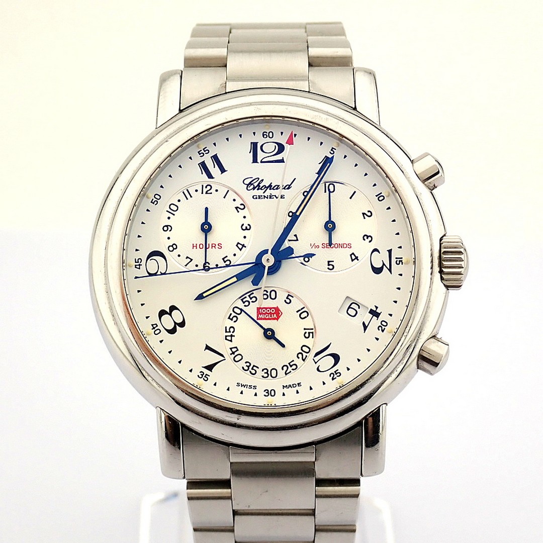 Chopard / 1000 Mille Miglia Chronograph - Gentlmen's Steel Wrist Watch - Bild 3 aus 11